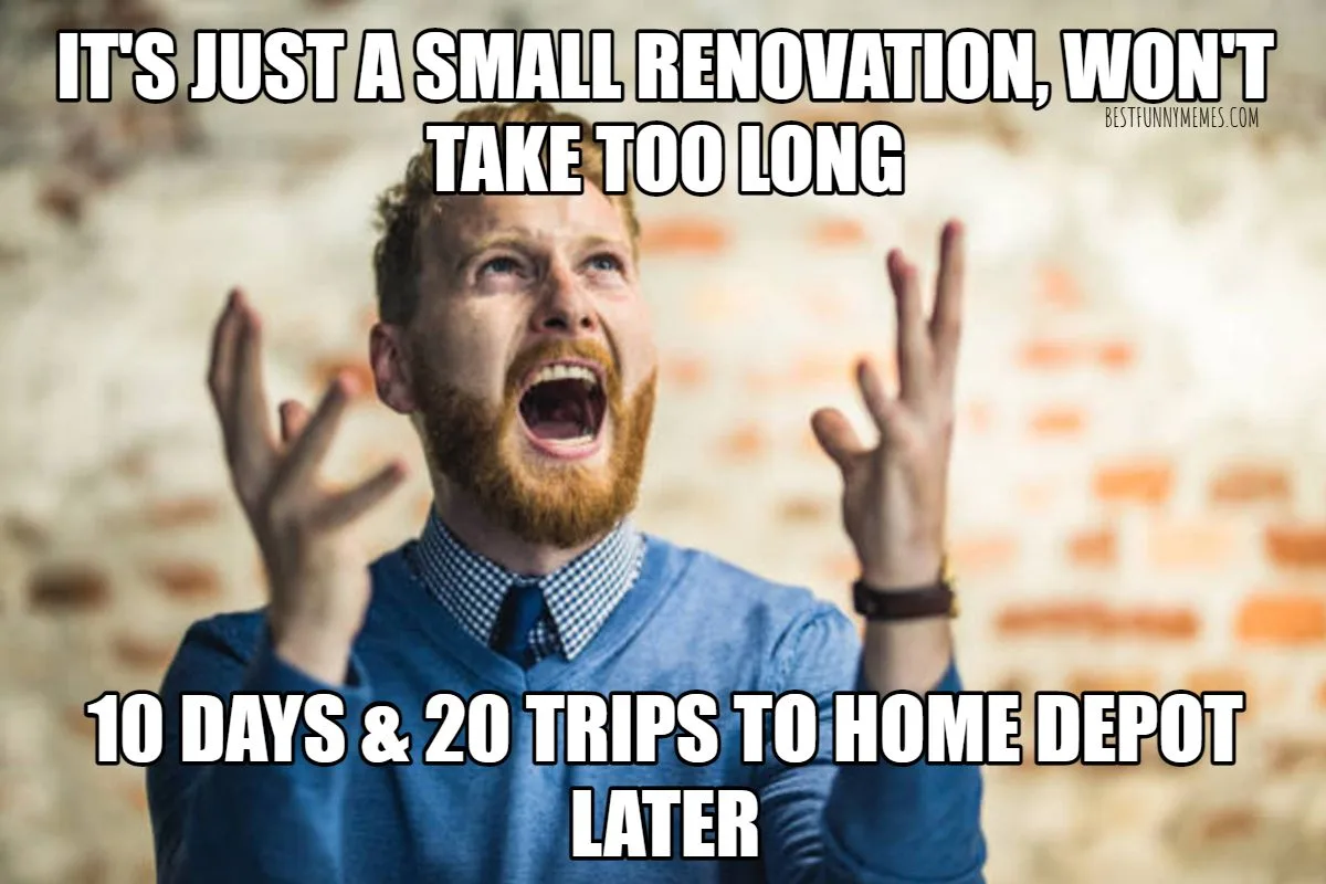 renovation meme