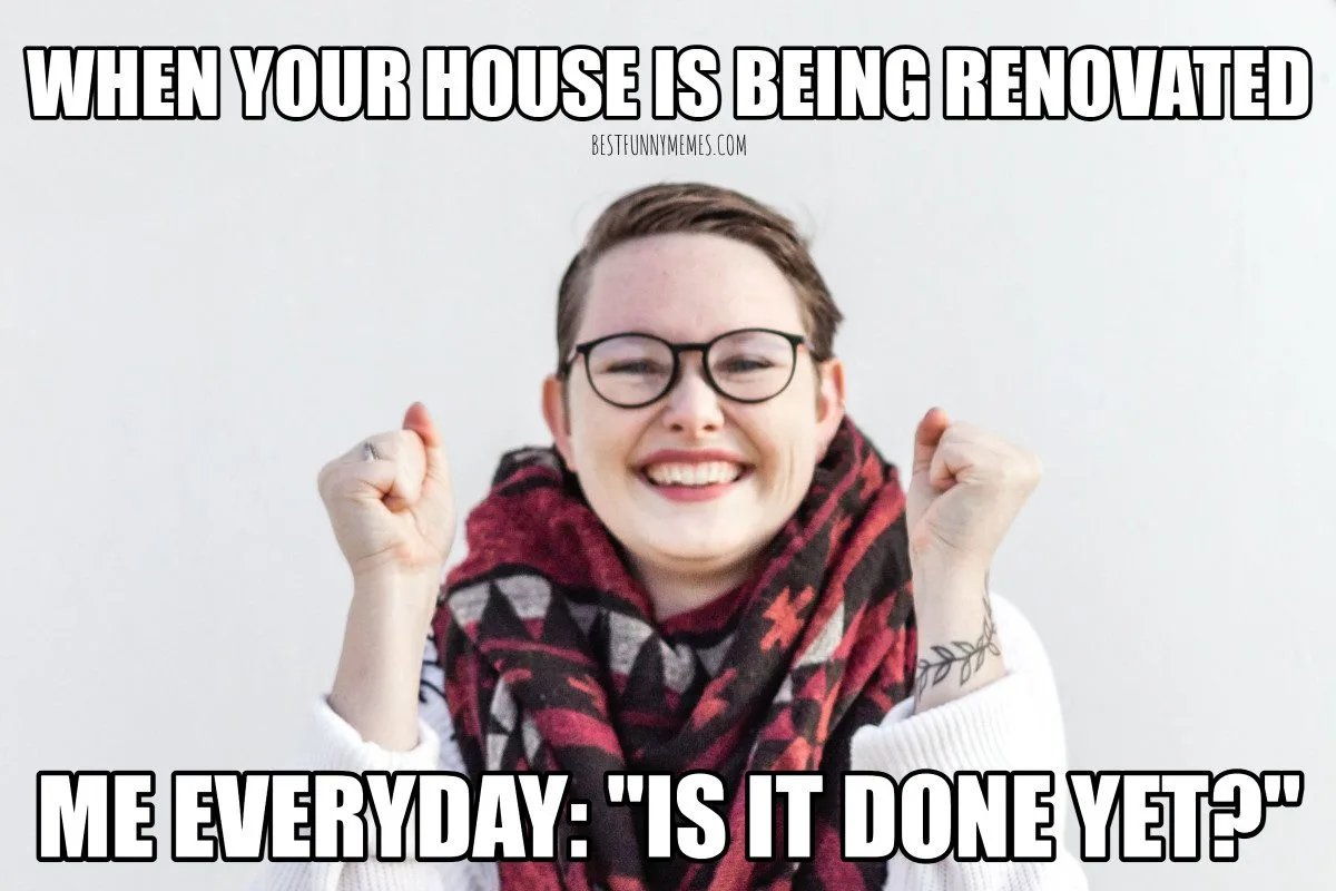 renovation meme