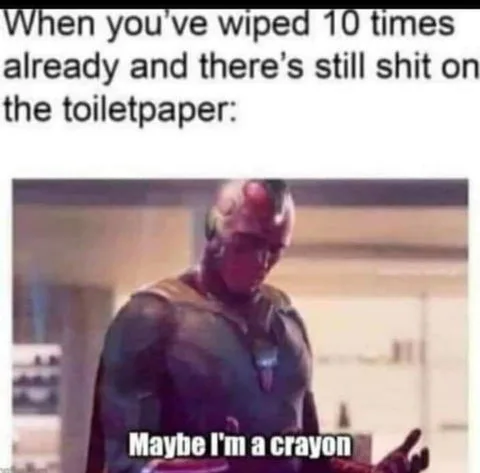 wiping your butt meme