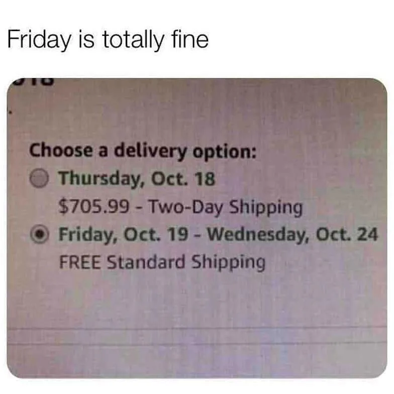 Amazon Prime meme