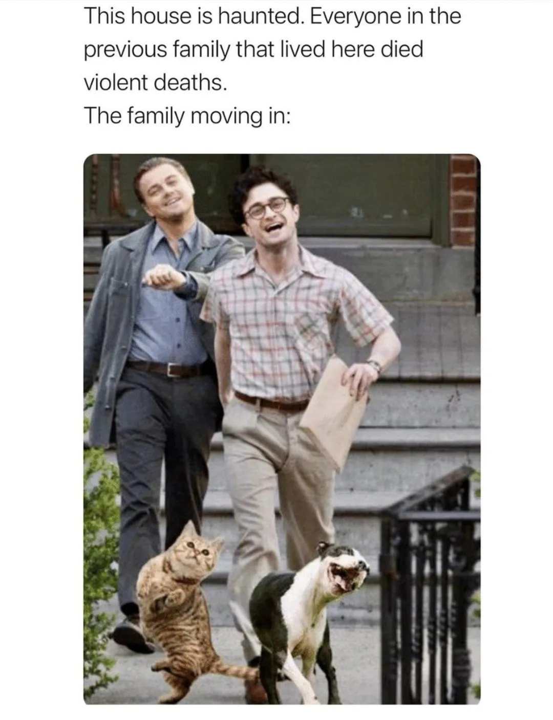 haunted house meme