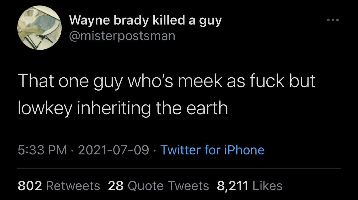 meekness meme