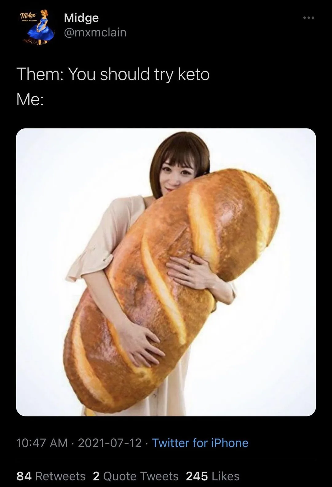 carbohydrate meme