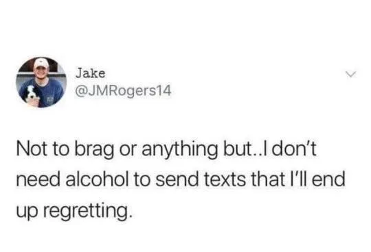 drunk texting meme