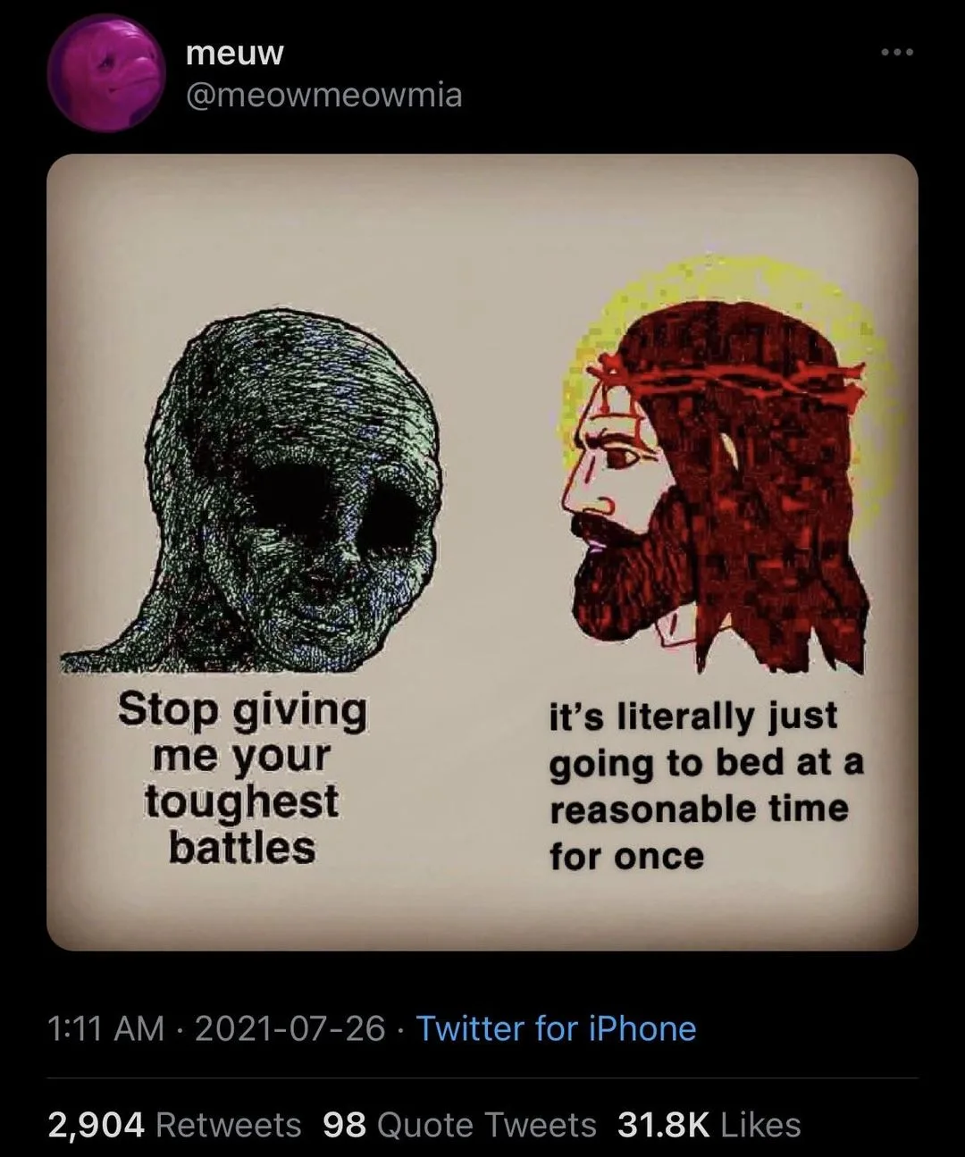 adversity meme