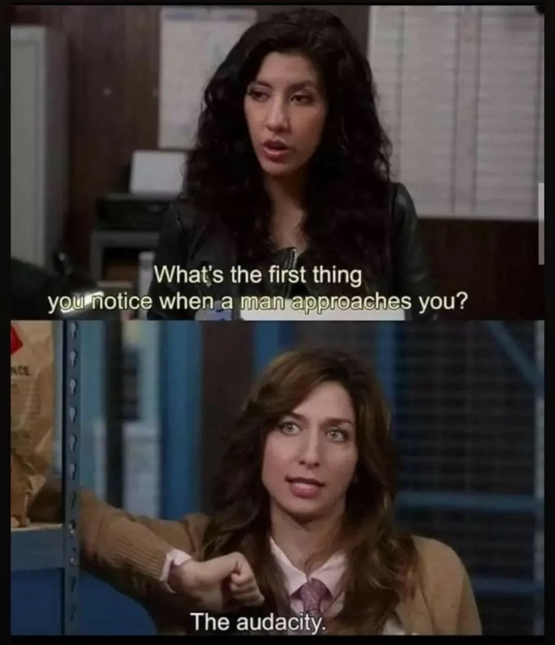 hitting on women meme