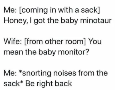 minotaur meme