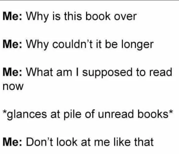 book collecting meme