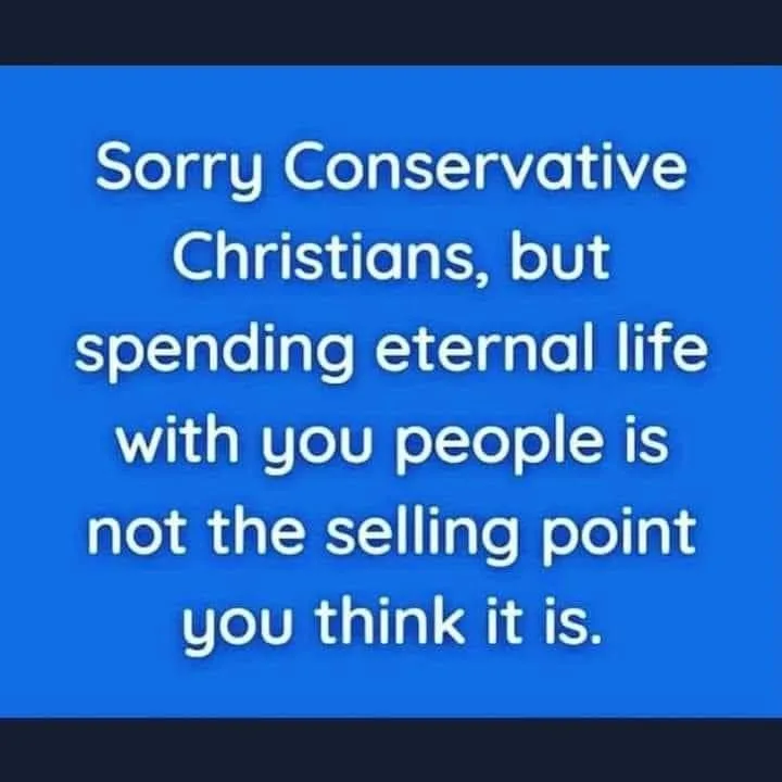 conservative Christians meme