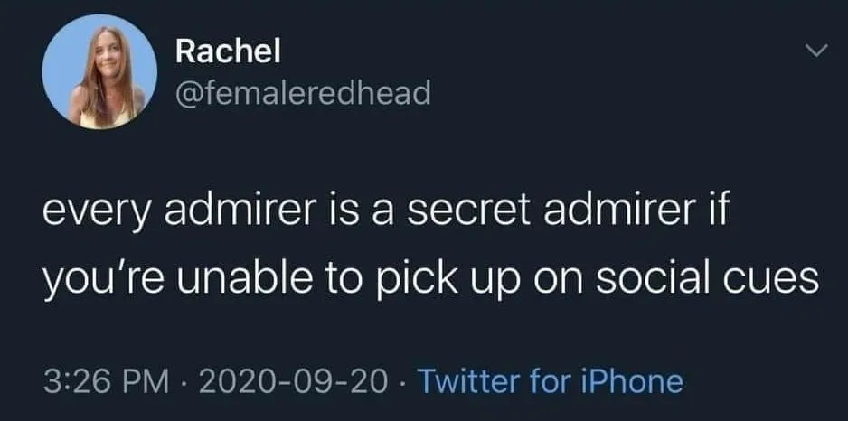 secret admirer meme