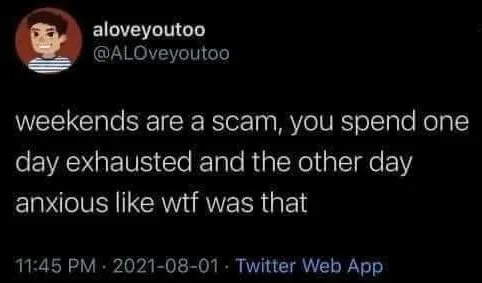 weekend meme