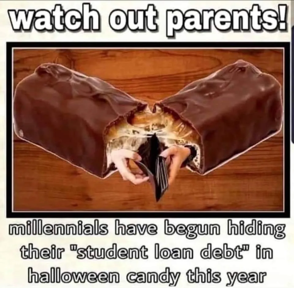 Halloween candy meme