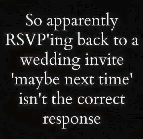 wedding invitation meme