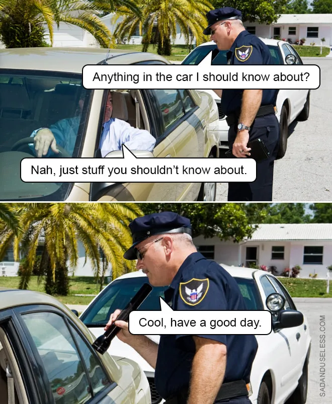 4th Amendment meme