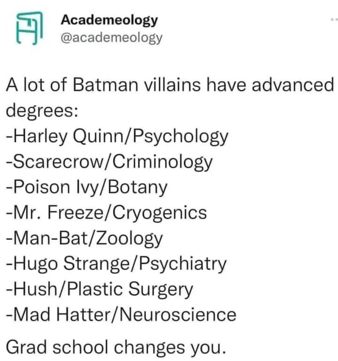 graduate study meme