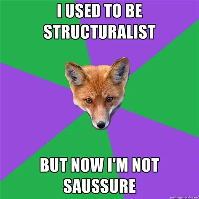 Ferdinand de Saussure meme