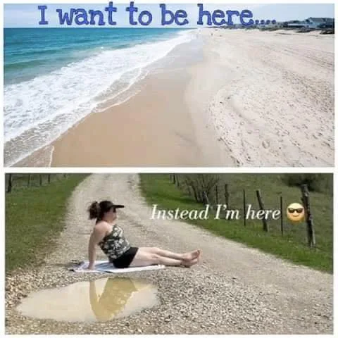 beach meme