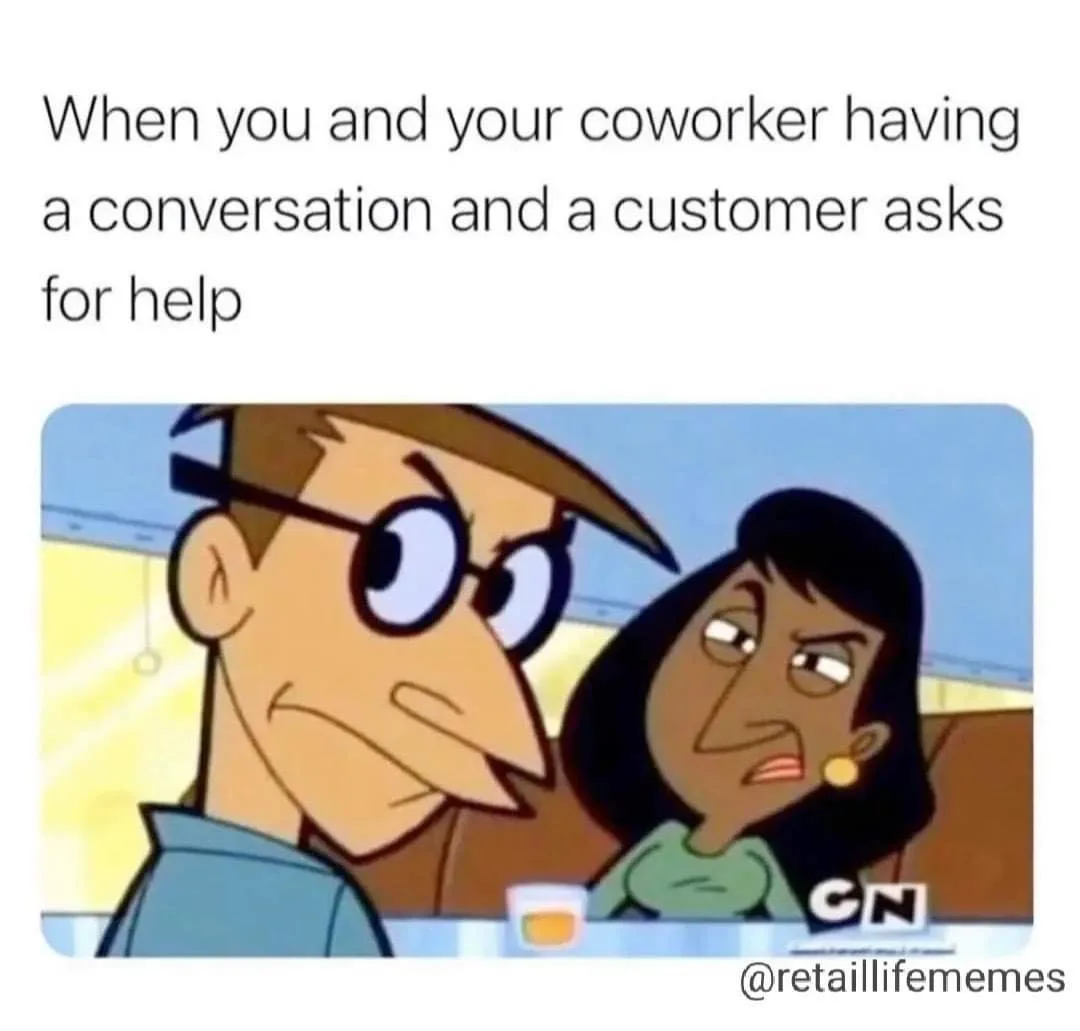 service industry meme