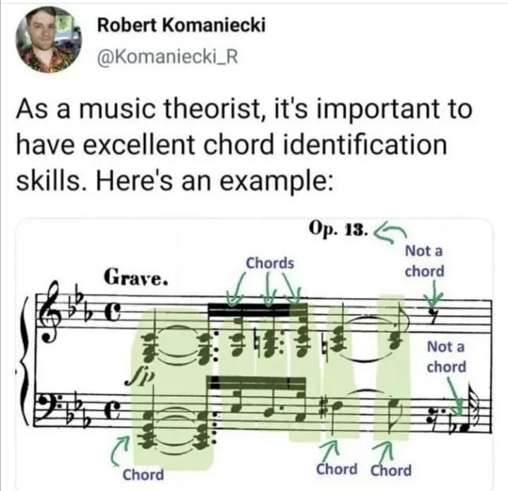 music theory meme