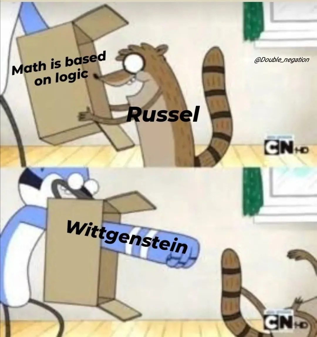 Ludwig Wittgenstein meme