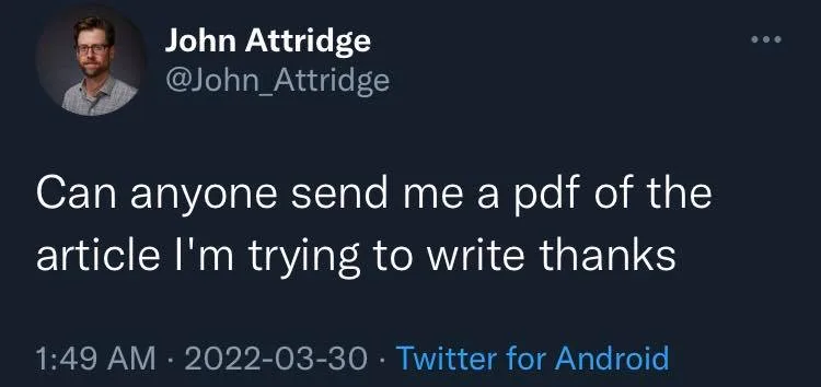 article meme