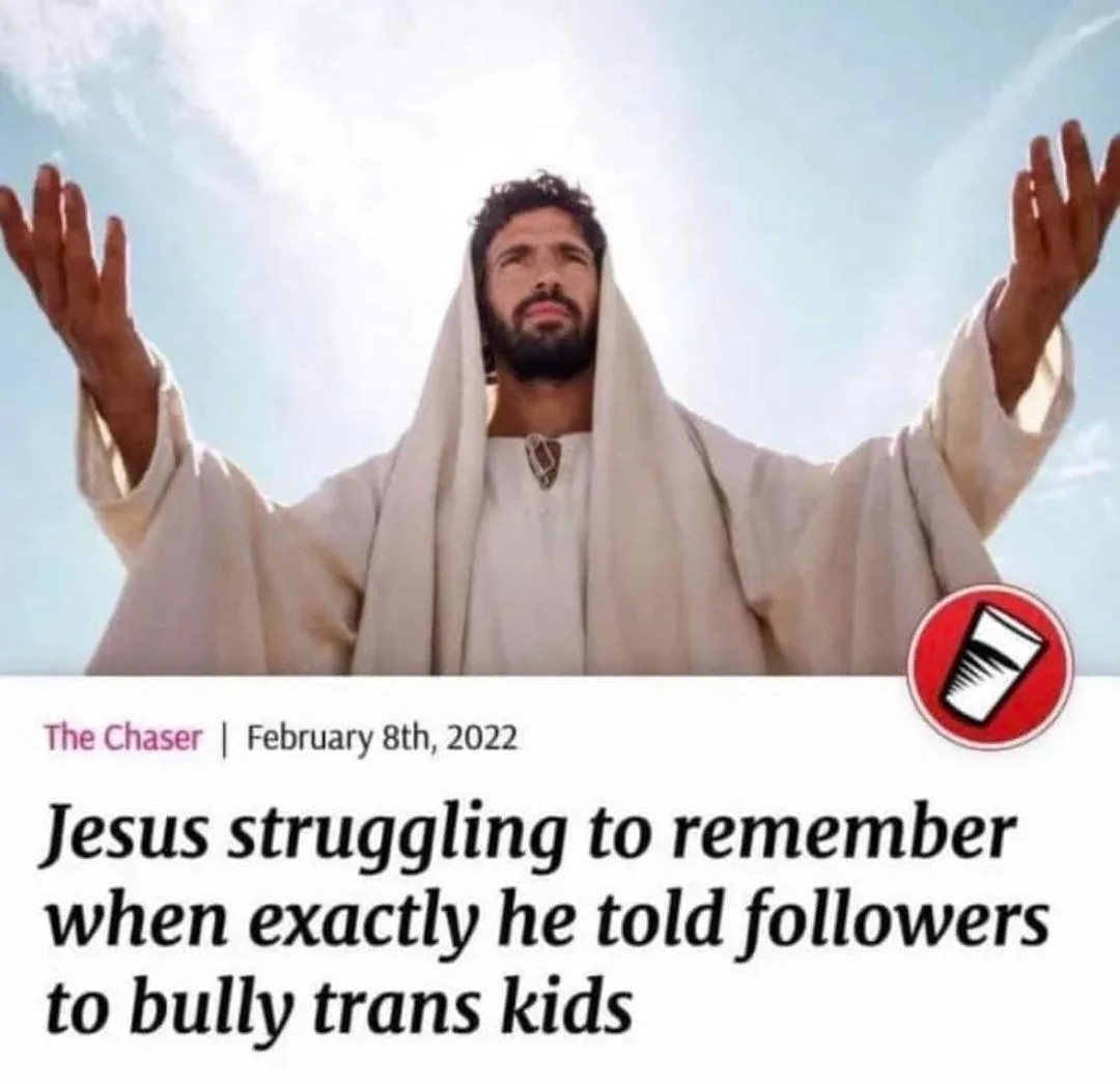 Evangelical Christian meme