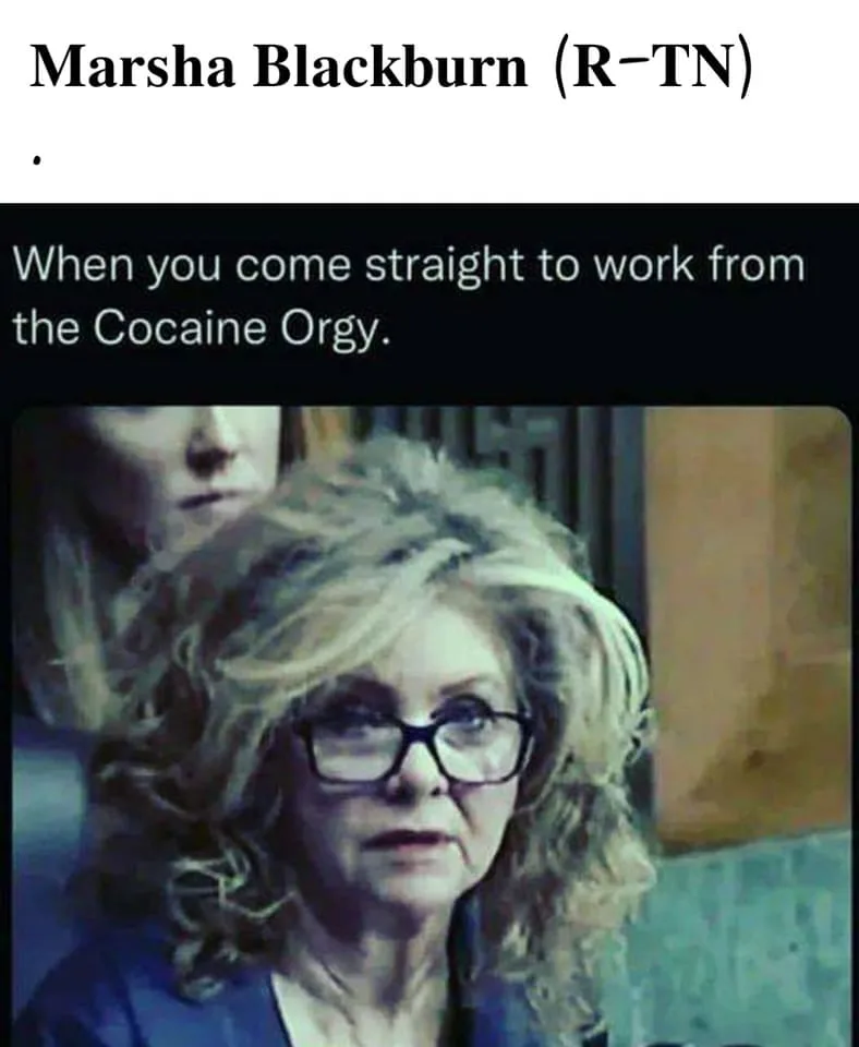 Marsha Blackburn meme