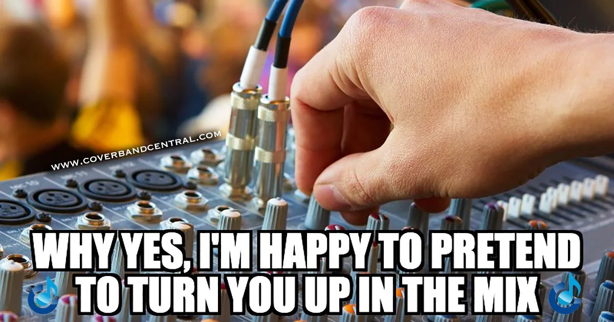 sound engineer meme