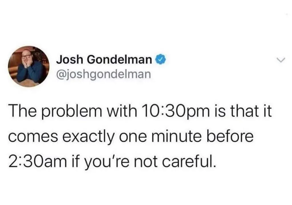 staying up late meme