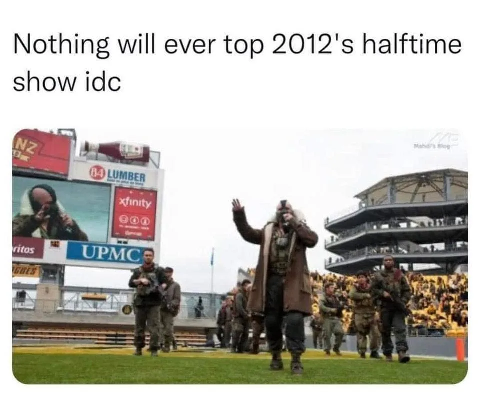 Superbowl Halftime Show meme