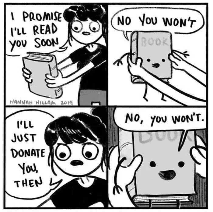 book collecting meme