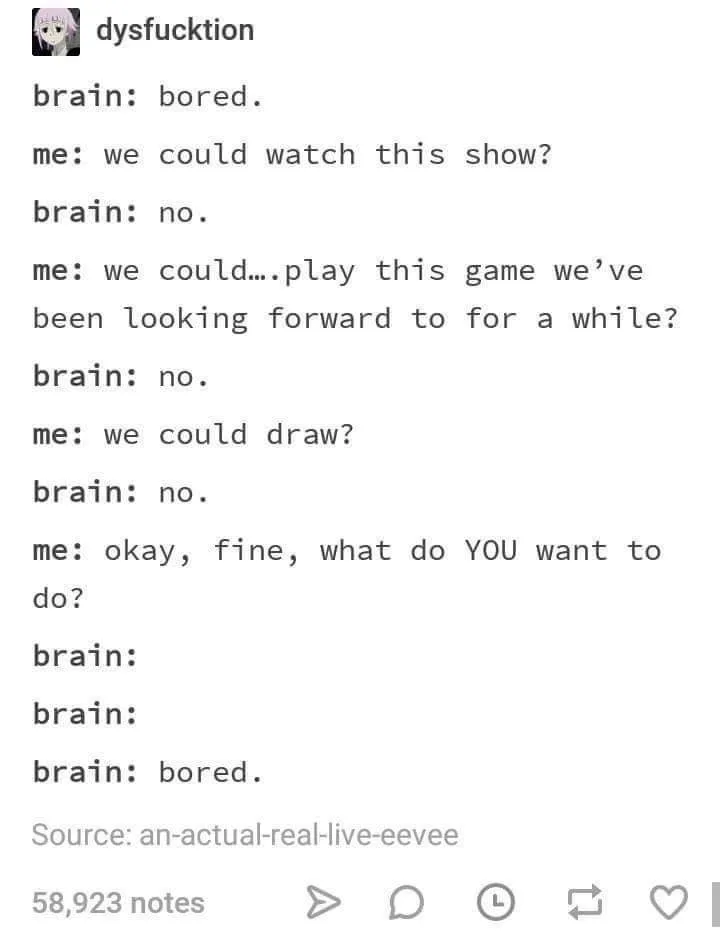 boredom meme