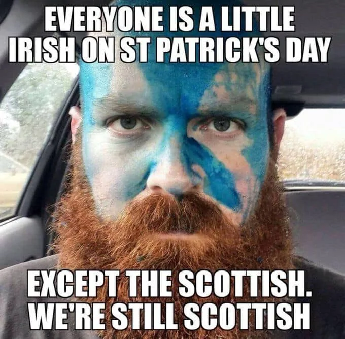 St. Patrick's Day meme