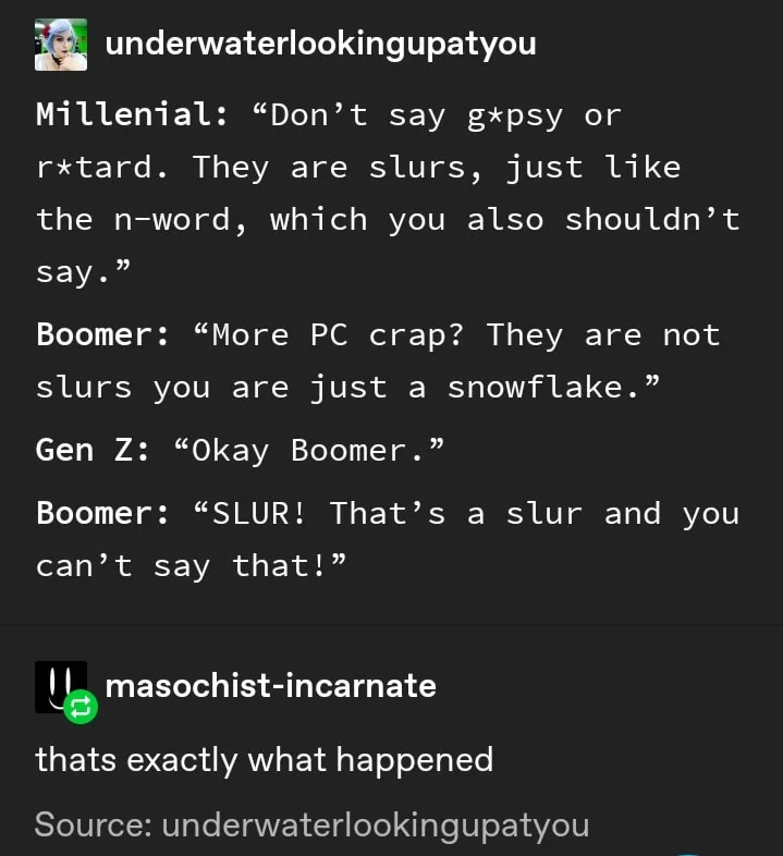 victimhood meme
