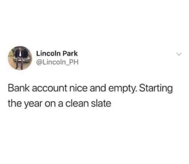 bank account meme