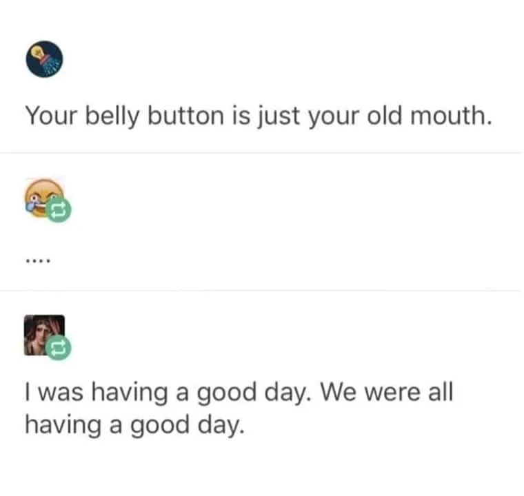 belly button meme