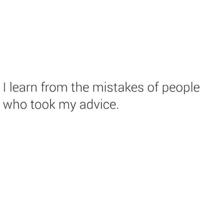 giving advice meme