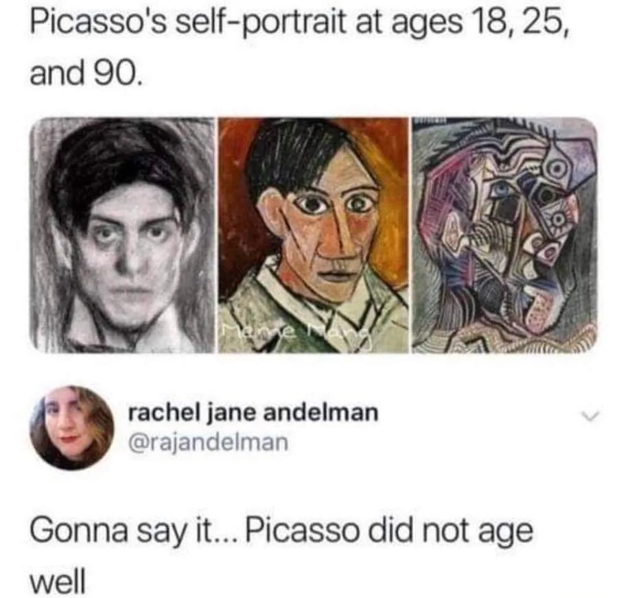 Pablo Picasso meme