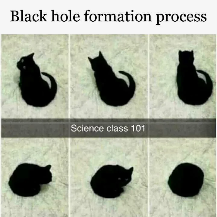 black hole meme