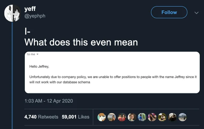 database meme