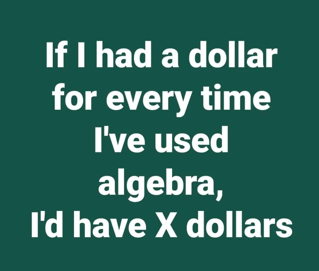 algebra meme