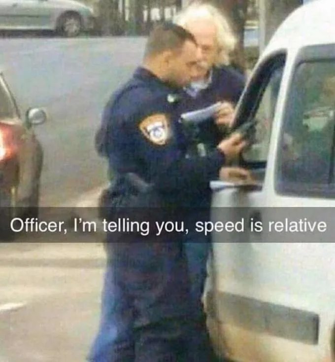 Albert Einstein meme