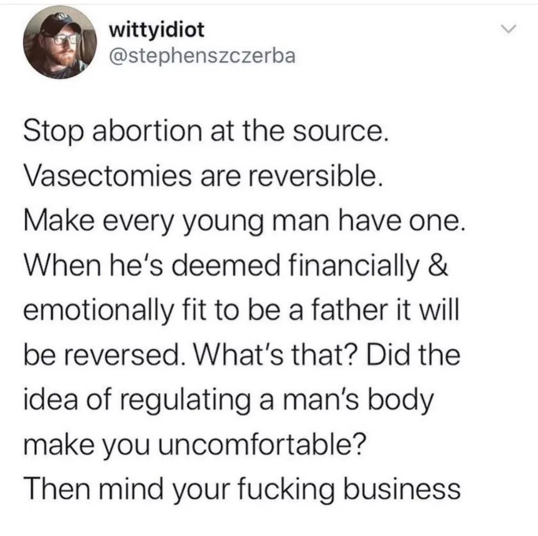 vasectomy meme