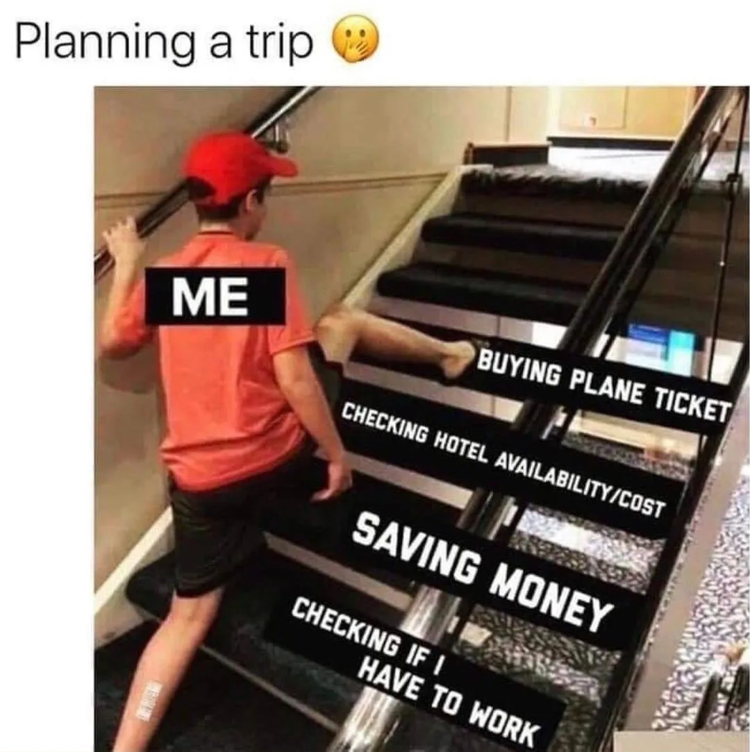 plane ticket meme
