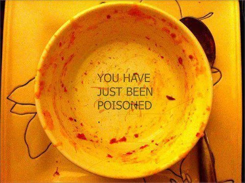 poisoning someone meme