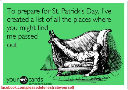 St. Patrick's Day meme