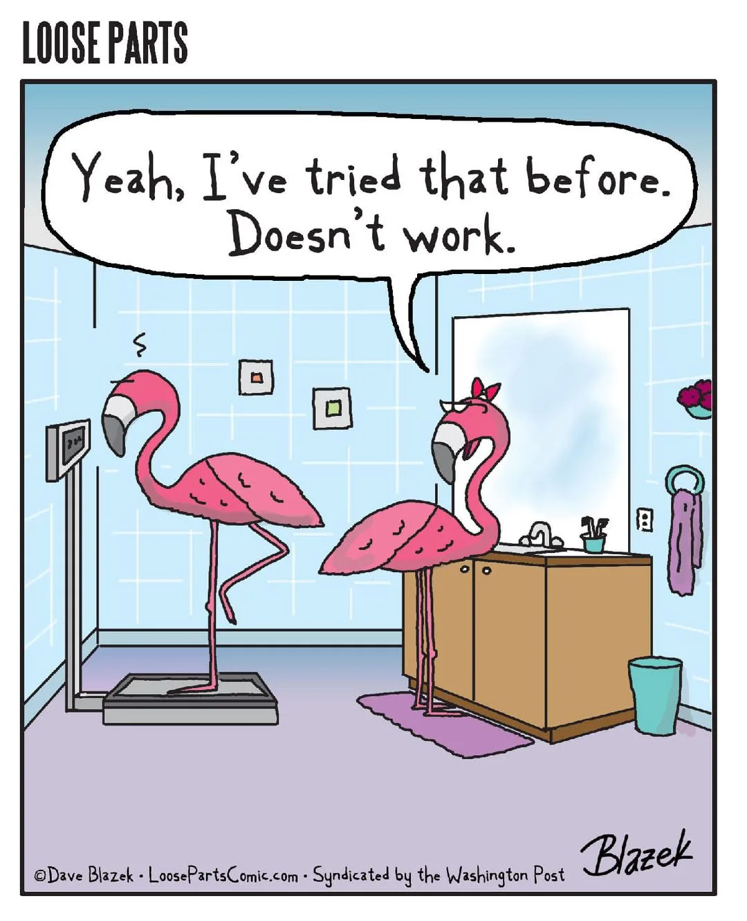 bathroom scale meme