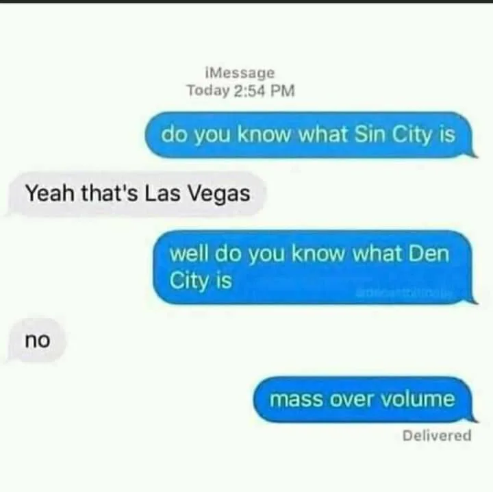 density meme
