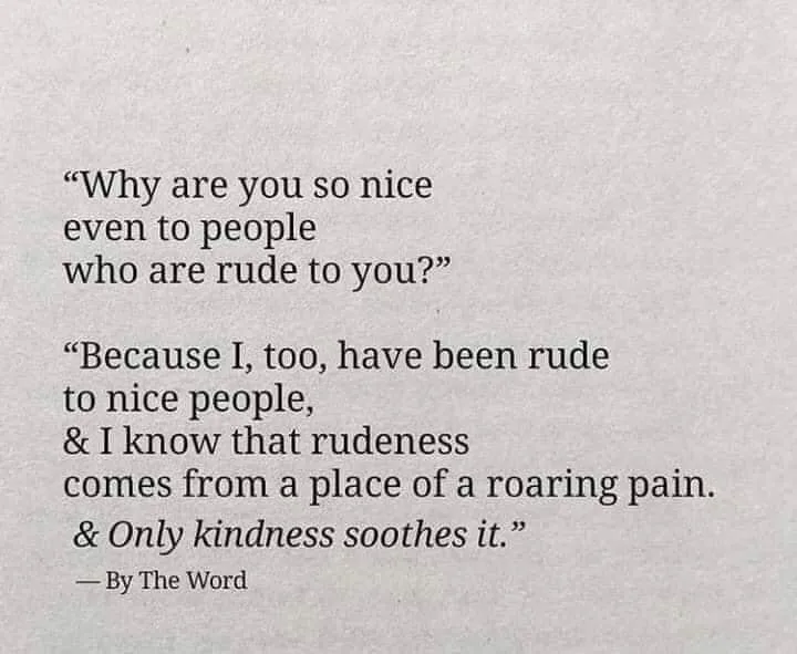 being nice meme