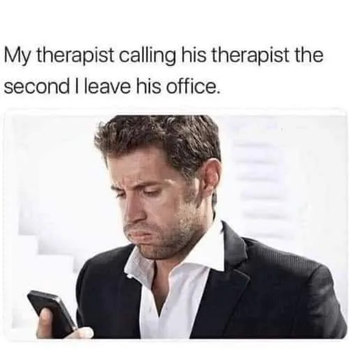 therapist meme
